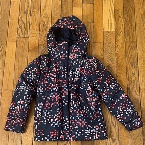 Columbia Fleece Interchange Children's Polka Dot Ski Jacket🎿⛷️